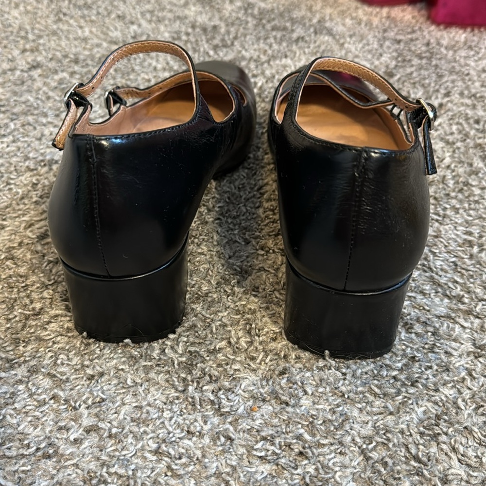 Madewell Nettie Mary Jane heels size 9.5 in black - Picture 4 of 7